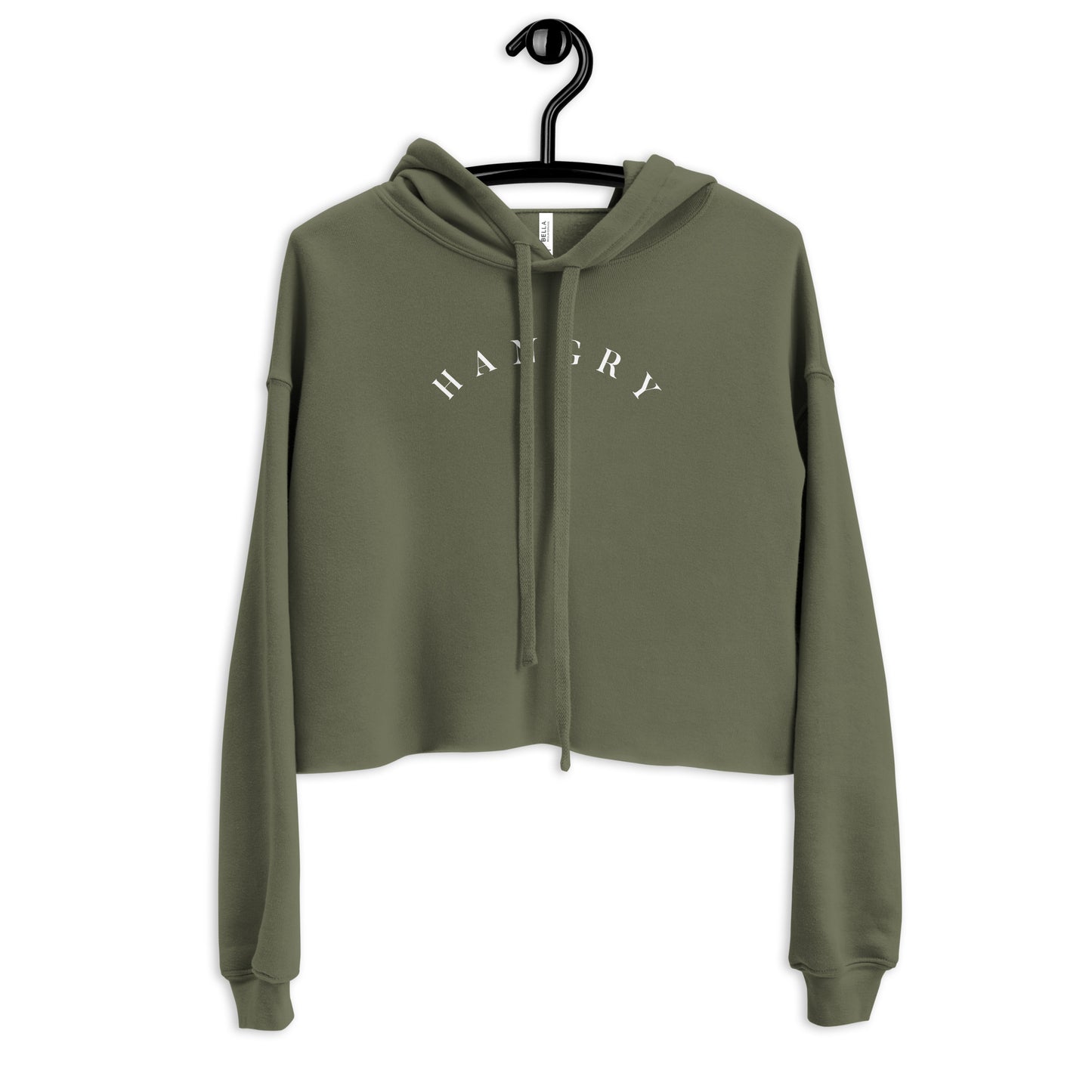 Hangry - Women's Crop Hoodie