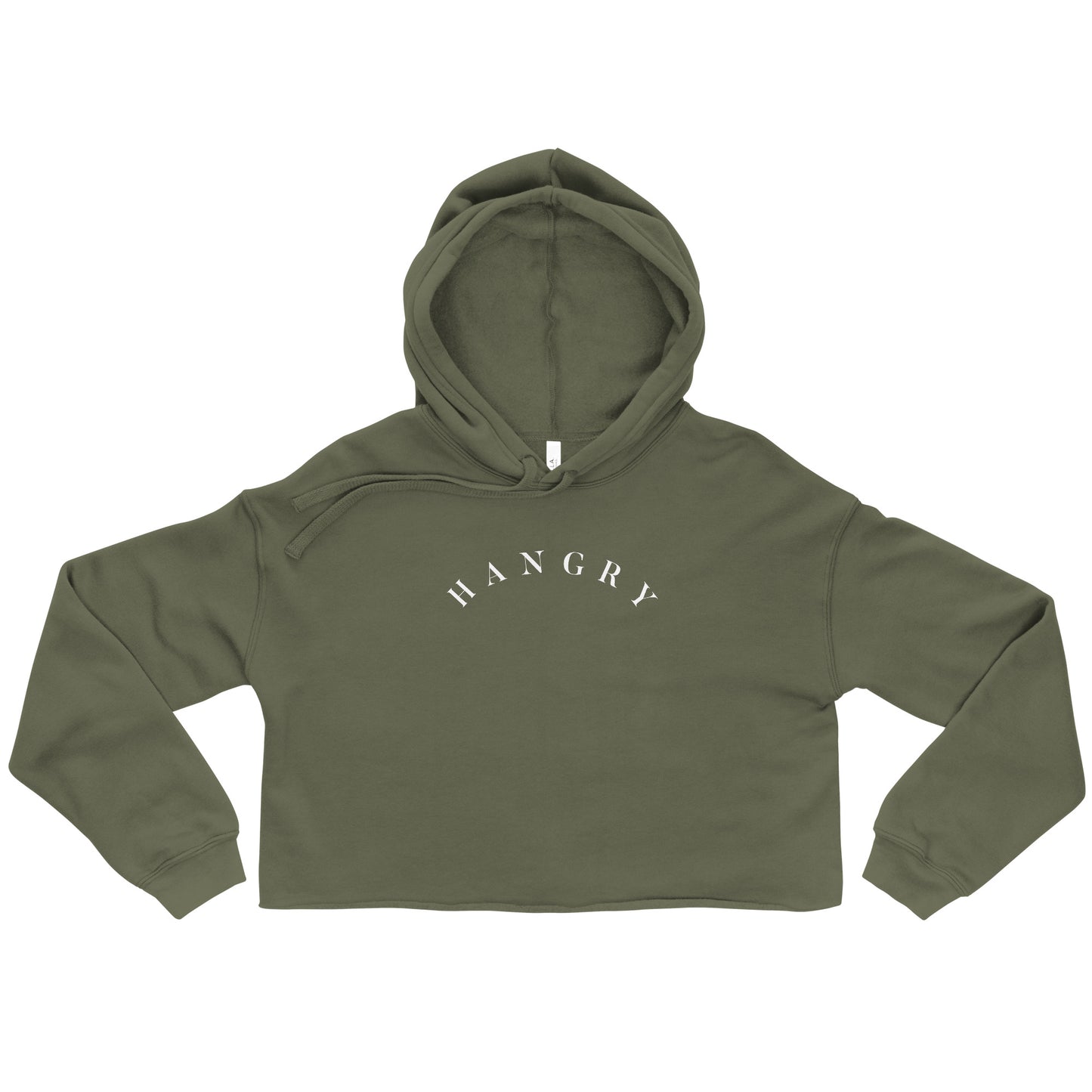 Hangry - Women's Crop Hoodie