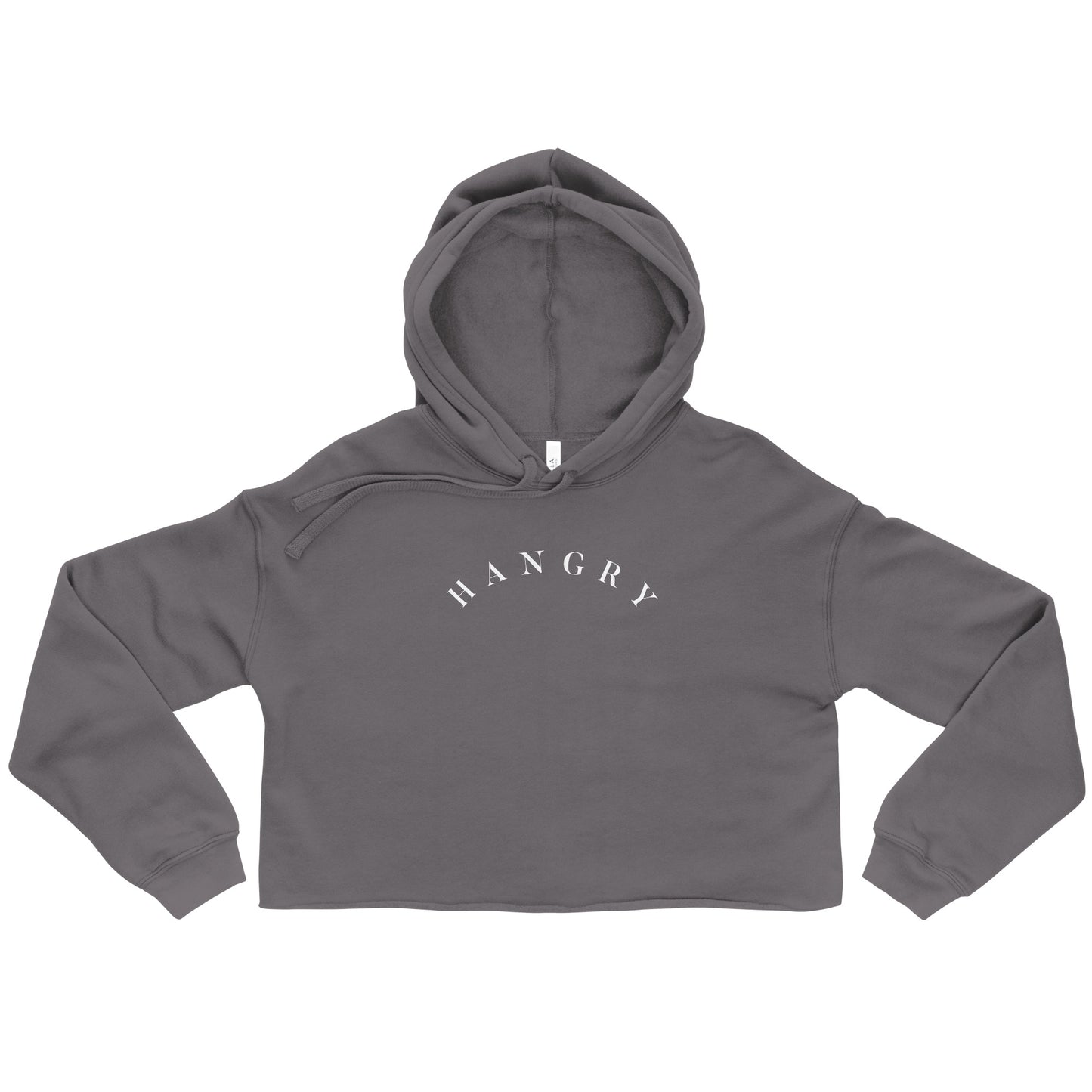 Hangry - Women's Crop Hoodie