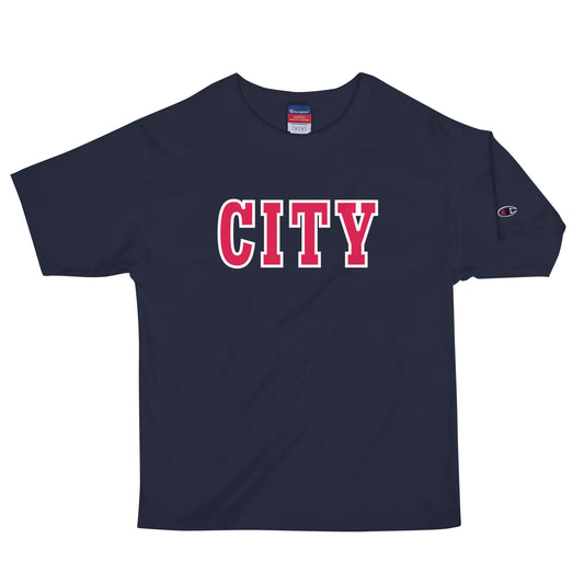 America's First Soccer City - Navy Blue