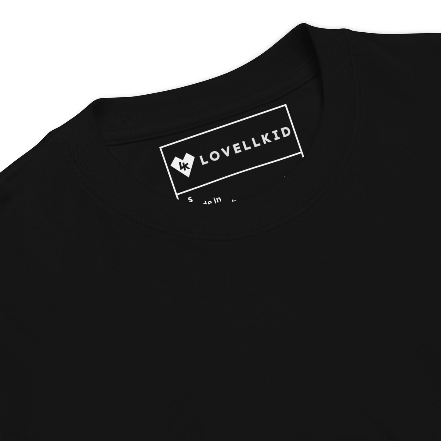 The Quincy Blank Tee - Black