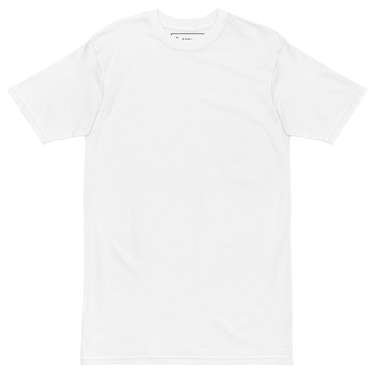 The Quincy Blank Tee - White